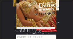 Desktop Screenshot of danse-orientale.org